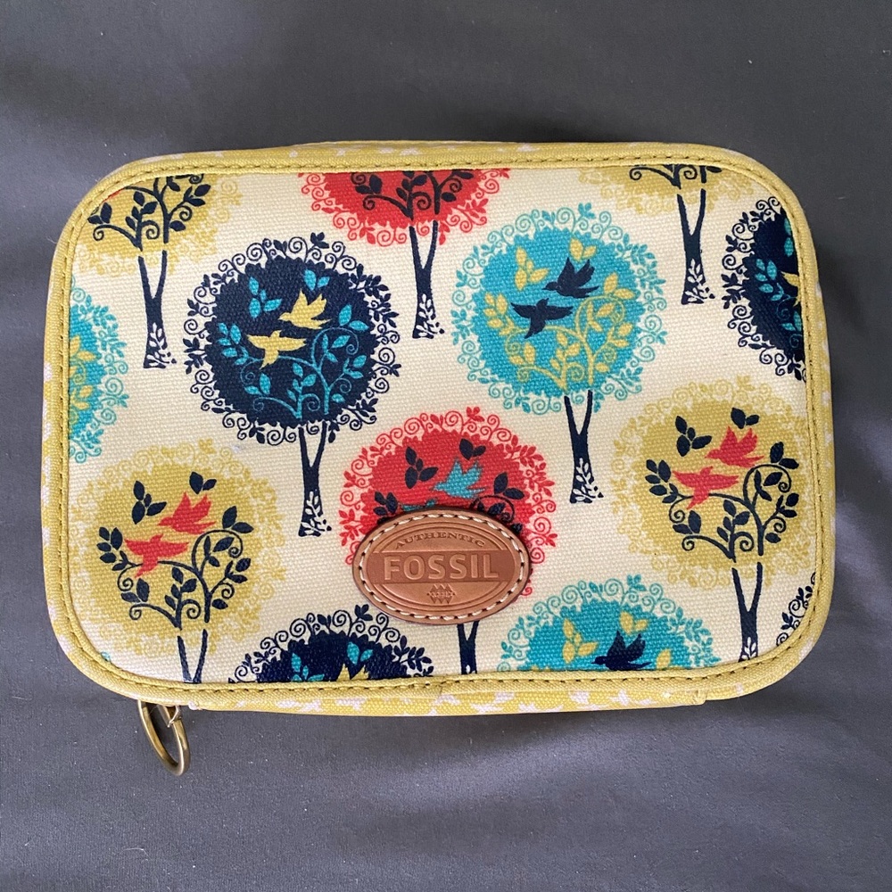 Fossil makeup bag